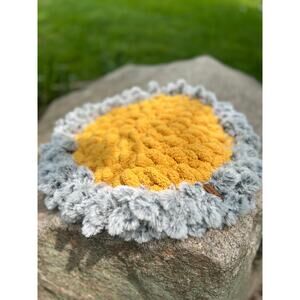Handcrafted Cat Bed Pet Bed Small Dog Bed “Sweater Weather” Biscuit Dough